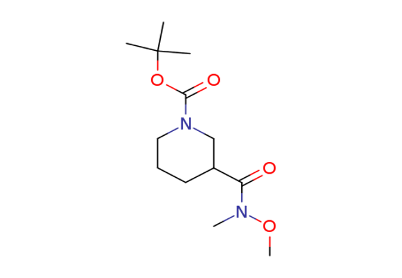 1-Boc-3-(methoxy-methyl-carbamoyl)piperidine