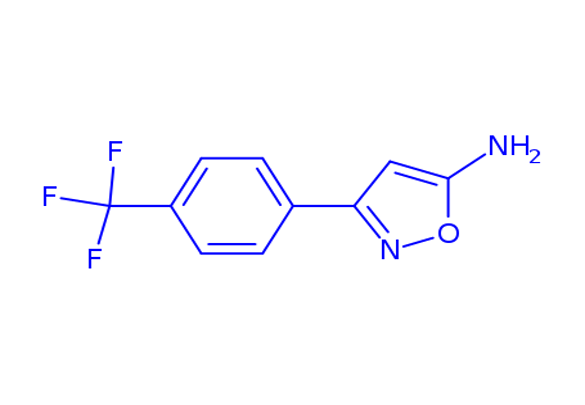 3-[4-(trifluoromethyl)phenyl]-1,2-oxazol-5-amine