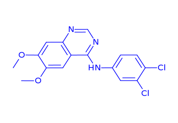 N-(3,4-dichlorophenyl)-6,7-dimethoxy-4-quinazolinamine