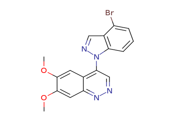 4-(4-bromo-1H-indazol-1-yl)-6,7-dimethoxycinnoline