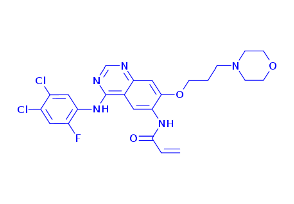 N-{4-[(3,4-dichloro-6-fluorophenyl)amino]-7-[3-(4-morpholinyl)propoxy]quinazoline-6-yl}acrylamide
