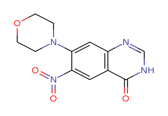 7-morpholin-4-yl-6-nitro-1H-quinazolin-4-one
