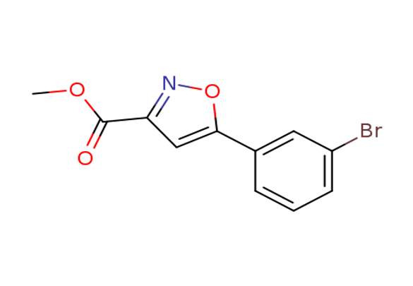 Methyl 5-(3-bromophenyl)isoxazole-3-carboxylate