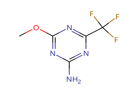 4-methoxy-6-(trifluoromethyl)-1,3,5-triazin-2-amine
