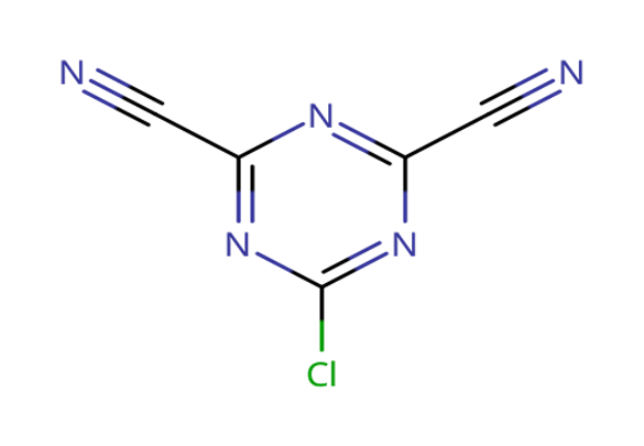 6-chloro-1,3,5-triazine-2,4-dicarbonitrile