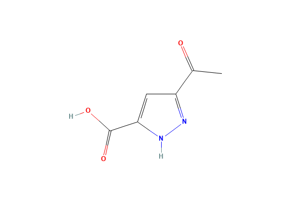 5-Acetyl-1H-pyrazole-3-carboxylic acid