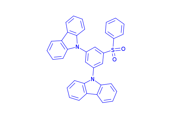 3,5-Di(carbazol-9-yl)-1-phenylsulfonylbenzene
