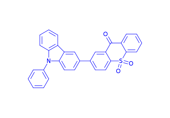 2-phenyl-4'-carbazole-9H-thioxanthen-9-one-10,10-dioxide