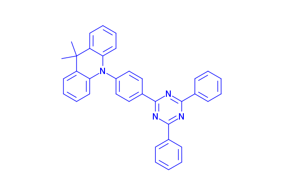 10-(4-(4,6-Diphenyl-1,3,5-triazin-2-yl)phenyl)-9,9-dimethyl-9,10-dihydroacridine