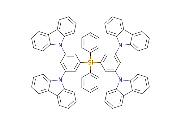 Bis(3,5-di(9H-carbazol-9-yl)phenyl)diphenylsilane