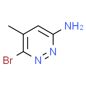 6-bromo-5-methyl-3-Pyridazinamine