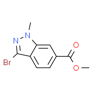 Methyl 3-bromo-1-methyl-1H-indazole-6-carboxylate